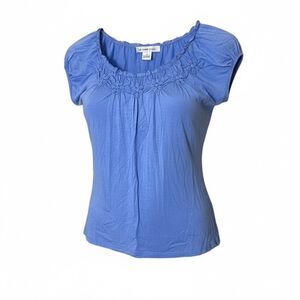 August Silk Scoop Neck Tee